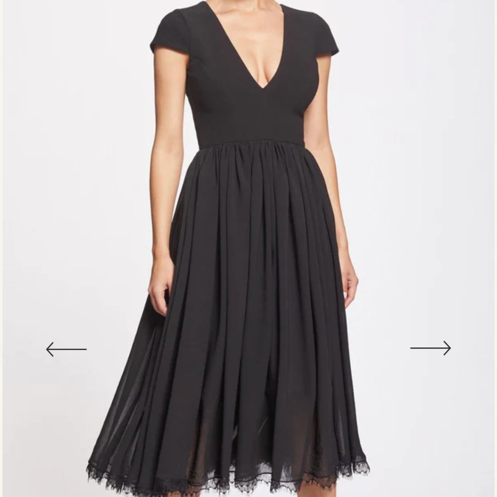 Dress The Population Women's XXL Corey Dress Black